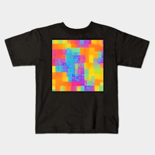 omg pattern abstract background Kids T-Shirt